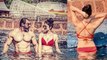 Pooja Batra flaunts bikini in pool with Nawab Shah; Check out here| FilmiBeat
