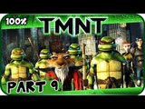 TMNT (2007 Movie Game) Walkthrough Part 9 - 100% (X360, PC, PS2, Wii) Tower Power