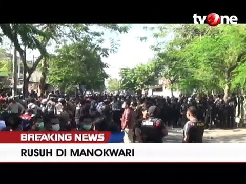 Fakta Sebelum Peristiwa Terjadi Kerusuhan Manokwari