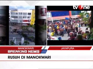 Kerusuhan di Manokwari Meluas ke Jayapura, Aktivitas Lumpuh