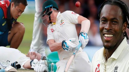 Ashes 2019 | Archer bouncer to smith | ஸ்மித் காயம்... சிக்கலில்  ஆர்ச்சரும், இங்கிலாந்து அணியும்
