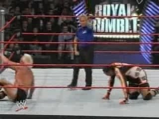 WWE Royal rumble 2008 ric flair vs MVP part 2