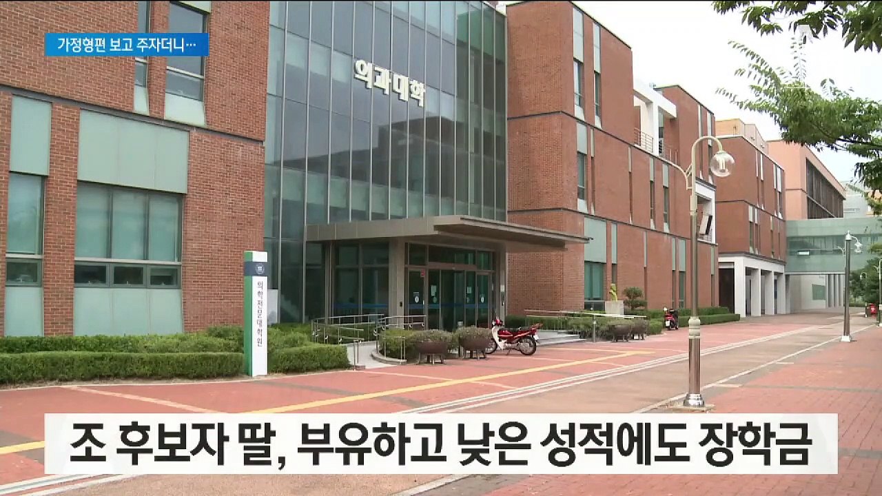 과거 SNS 주장과 다르게…딸 장학금 부메랑 맞은 조국