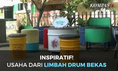 Inspiratif! Usaha dari Limbah Drum Bekas Beromzet Puluhan Juta Rupiah
