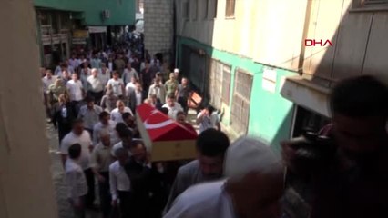 HAKKARİ ŞEMDİNLİ'DEKİ PATLAMADA HAYATINI KAYBEDEN SEZER SÖNMEZ TOPRAĞA VERİLDİ