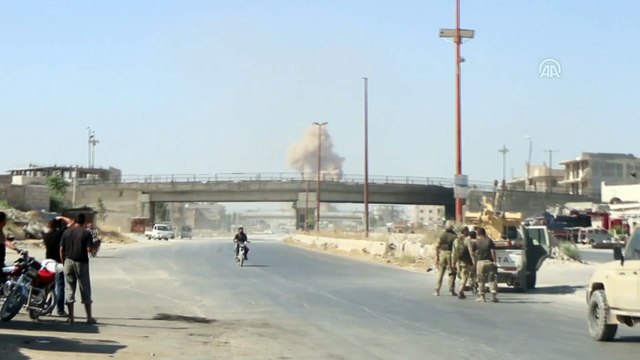 İdlib'de konvoyumuza saldırıda 3 sivil öldü, 12 sivil yaralandı (1) - İDLİB