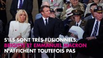 Emmanuel et Brigitte Macron discrets, un rare cliché romantique dévoilé