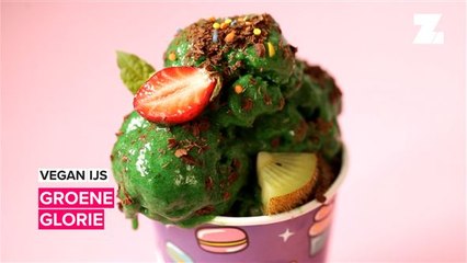 Zo maak je vegan ijs: banaan matcha