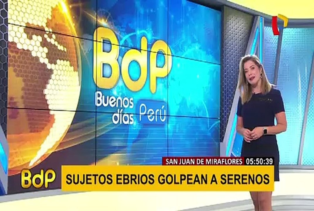 SJM: serenos son golpeados salvajemente por sujetos en estado de ebriedad