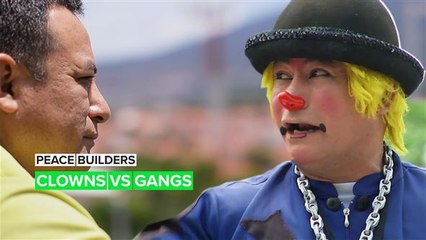 De clowns tegen de gangs in El Salvador