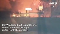 Waldbrand auf Gran Canaria außer Kontrolle