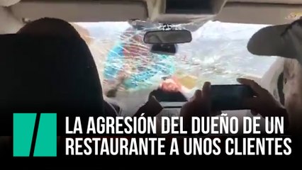 La agresión del dueño de un restaurante a unos clientes españoles