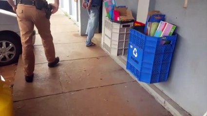 Quatro são detidos com carro roubado e arma de brinquedo