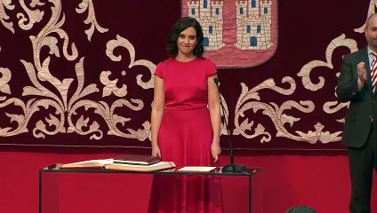 Primeras reacciones tras la toma de posesión de Ayuso