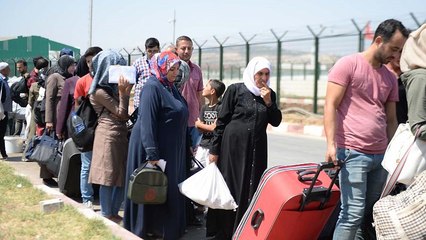 Kurban bayramı için ülkelerine giden Suriyelilerin, Türkiye'ye dönüşleri başladı