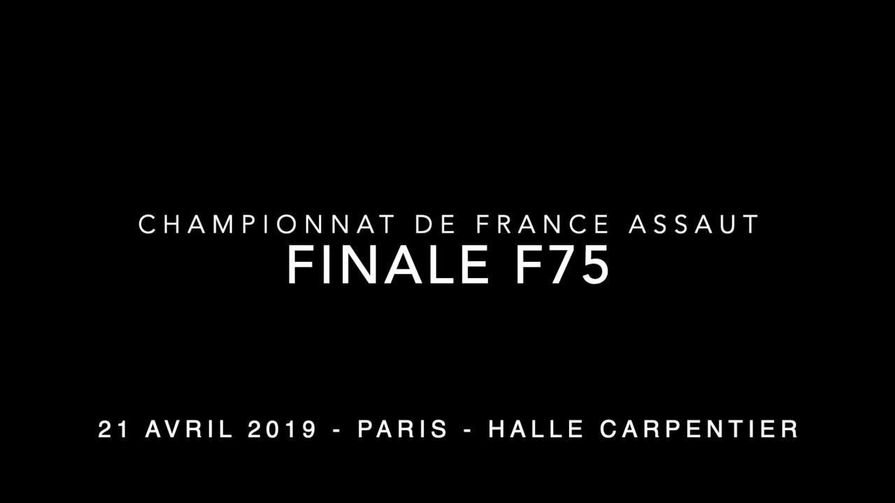 ASSAUT  Finale France - F75 - POCHET Lohane / VERNIER Audrey