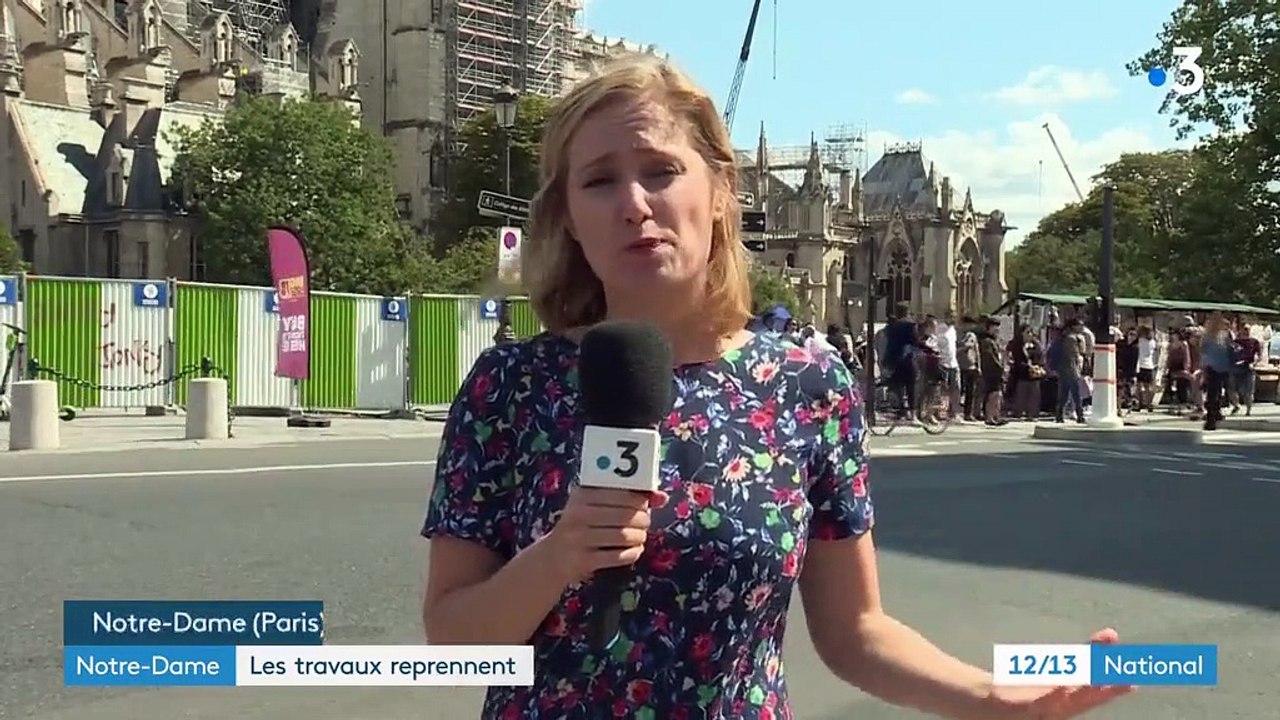 Notre-Dame : les travaux de consolidation reprennent