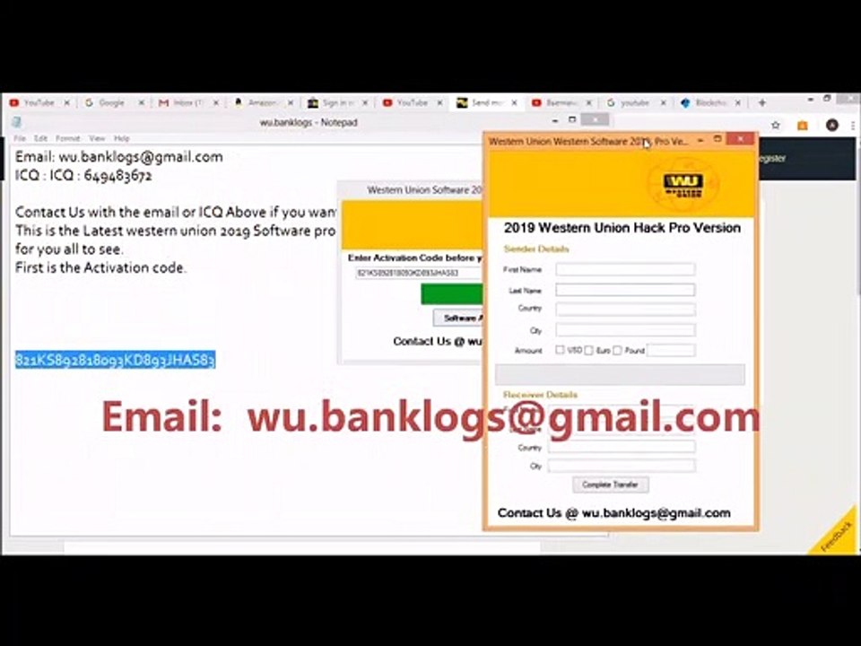 Western Union software and Activation code 2019