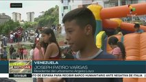 Atiende gobierno venezolano a jóvenes con Plan Vacacional Comunitario