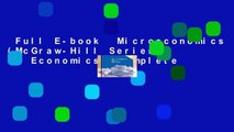 Full E-book  Microeconomics (McGraw-Hill Series in Economics) Complete