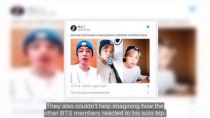 BTS’ J-Hope Is Going To America And Army’s Have A Special Message For Each Other
