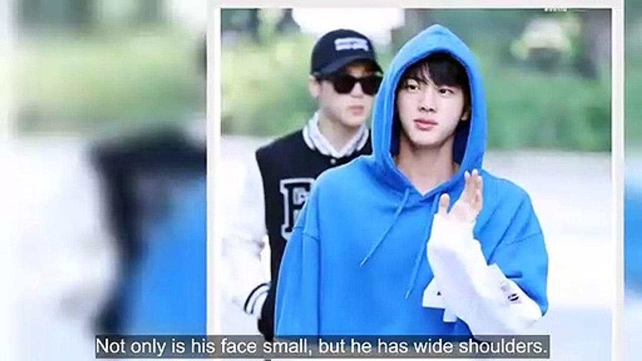 BTS’s Jin’s Face Is So Small, Face Masks Can Almost Cover His Whole Face