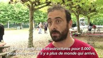 G7 de Biarritz: les premiers opposants plantent leurs tentes