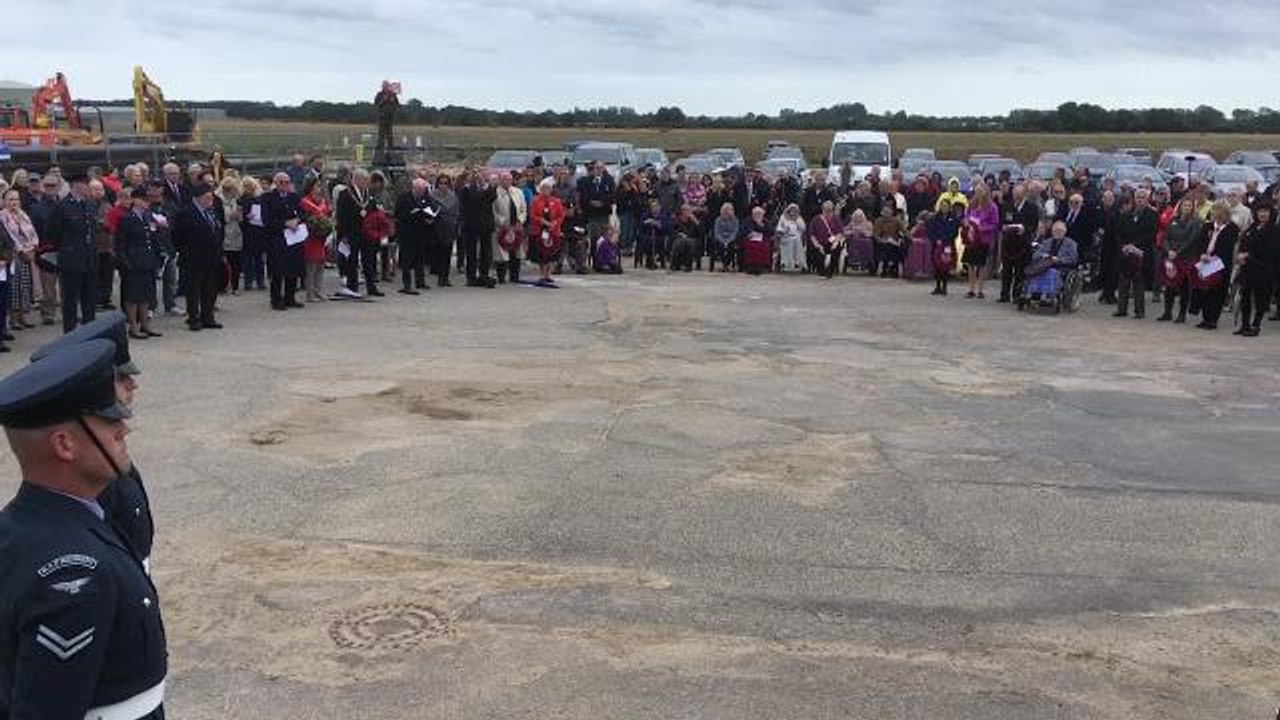 Tangmere war memorial unveiled