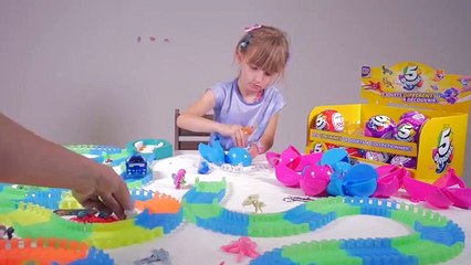 CIRCUIT DE BOULES 5 SURPRISE • 120 Surprises - Notre + GROS UNBOXING géant !!