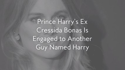 Prince Harry’s Ex Cressida Bonas Is Engaged to Another Guy Named Harry