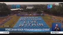 UNS Pecahkan Rekor Peragaan Bahasa Isyarat