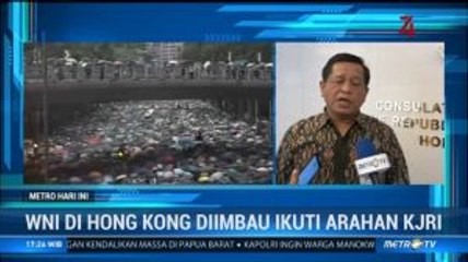 WNI di Hong Kong Diminta Jauhi Lokasi Unjuk Rasa