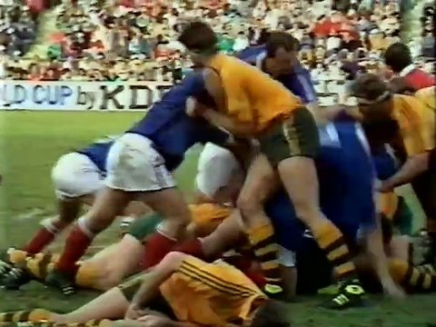 Australia v France 1987 Rugby Union World Cup Semi Final - Highlights
