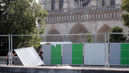 Νοτρ Νταμ: Ξεκίνησαν πάλι τα έργα αποκατάστασης