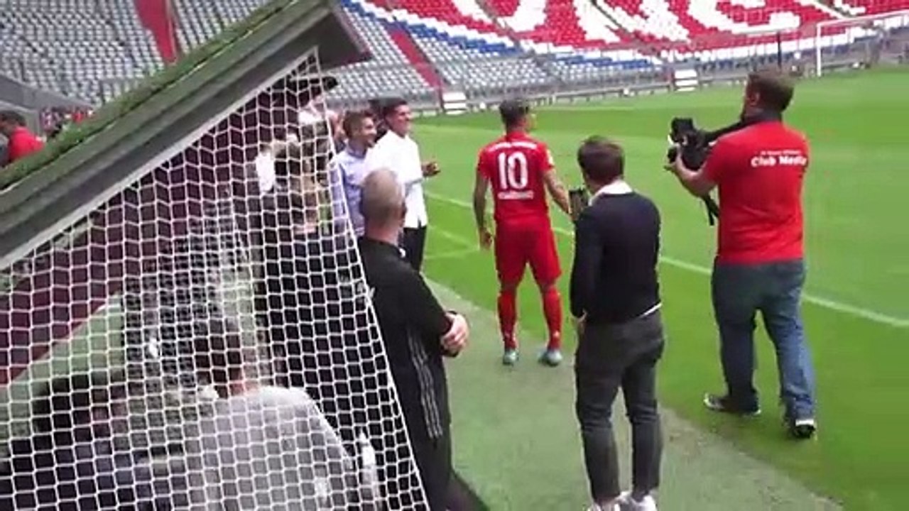 Boas-vindas do Bayern de Munique