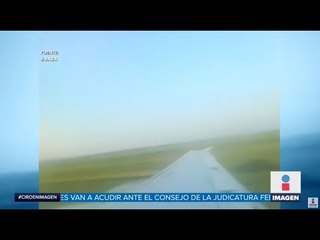 Pasajeros graban aterrizaje de emergencia en Rusia | Noticias con Ciro Gómez Leyva