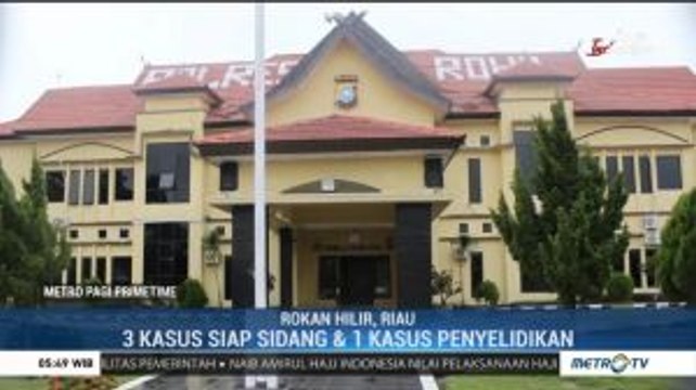 3 Kasus Karhutla di Rokan Hilir Siap Disidangkan