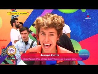 Juanpa Zurita habla de la ayuda que dio a damnificados del 19S | Sale el Sol