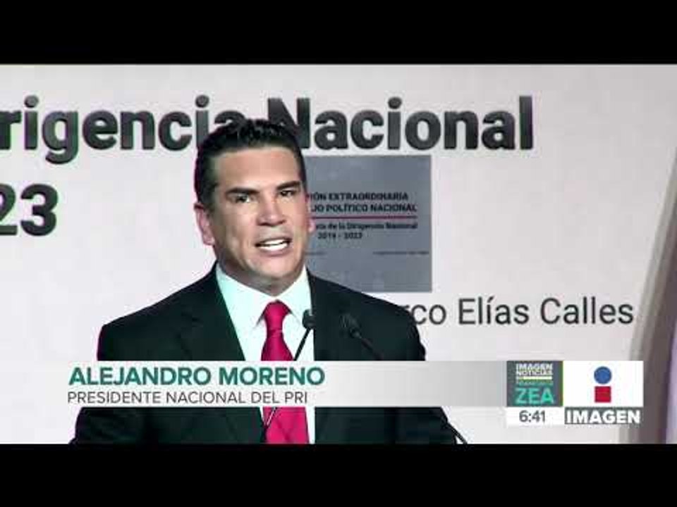 Alejandro Moreno asegura una "reforma profunda" en el interior del PRI | Noticias con Francisco Zea