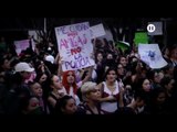 Así fue la protesta de mujeres contra violaciones en CDMX