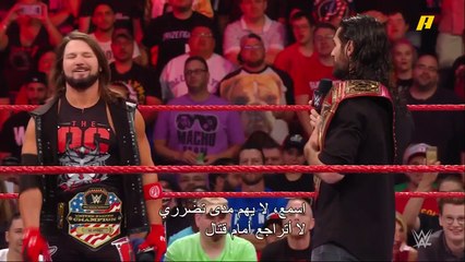 ظهور رولينز بعد فوزه على ليسنر.. وآي جاي يتحداه