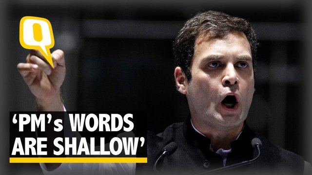 PM Modi’s Words Are Shallow And They Don’t Matter: Rahul Gandhi