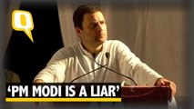 The Quint: PM Modi is a Liar His Note Ban Policy was a Drama: Rahul Gandhi