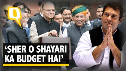 下载视频: The Quint: “Budget Lacks Vision”, Says Congress Vice President Rahul Gandhi