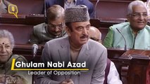No right to be an MP if there is no belief in constitution, says Congress Leader Ghulam Nabi Azad