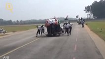 Indian Army Service Corps Create a New World Record on a Single Royal Enfield