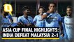 Hockey Asia Cup Final Highlights: India Defeat Malaysia 2-1