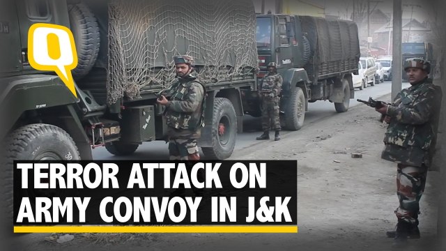 The Quint: Three Soldiers Killed After Army Convoy Attacked in Pulwama, J&K
