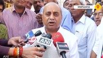Dy Chief Minister Nitin Patel Casts His Vote