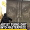 The Quint: Street Artist Turns Dust on Cars and Trucks Into Masterpieces